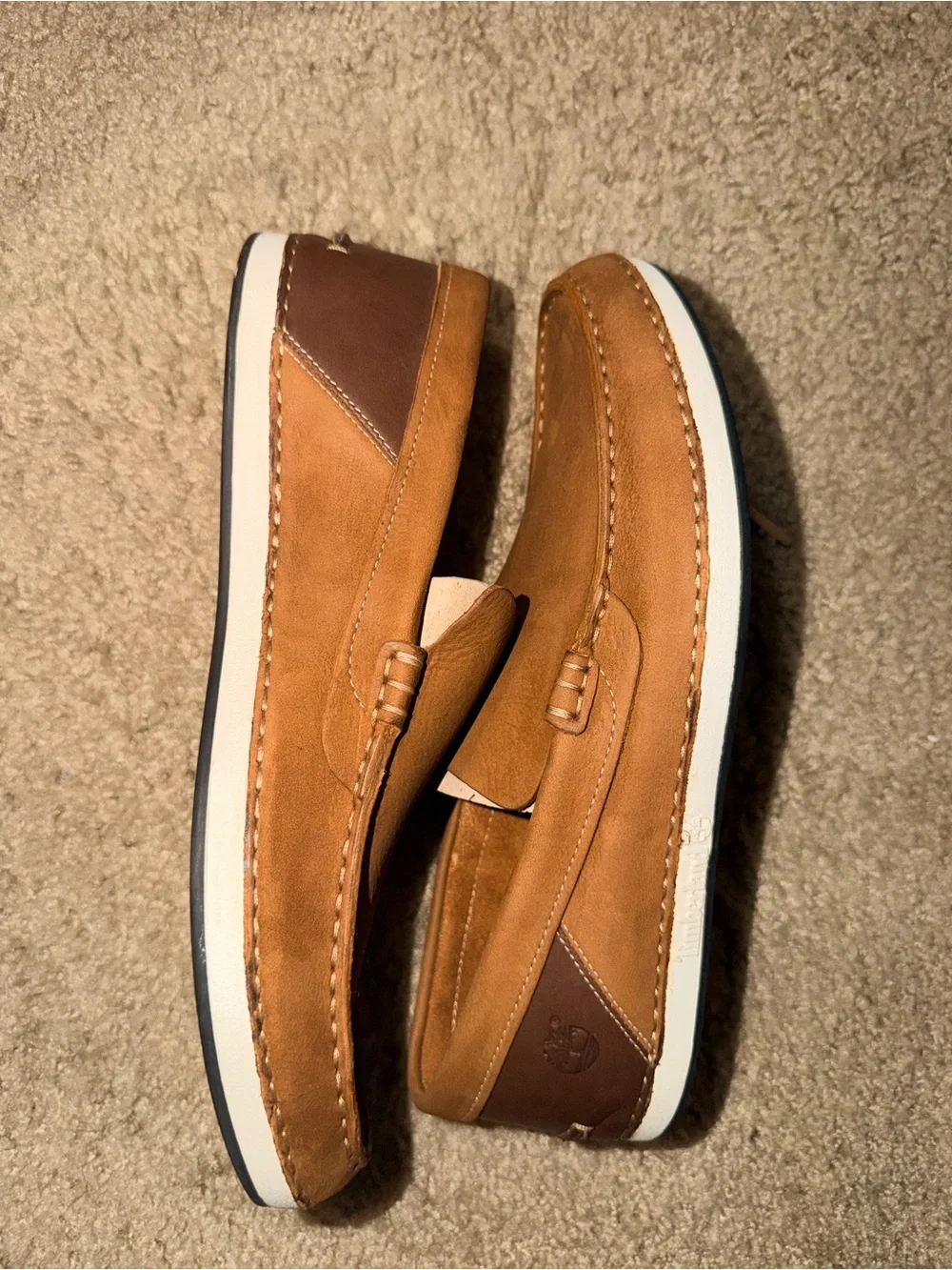 Timberland Earthkeepers EK 2.0 Men’s Size 8 Brown Leather Slip-On Loafers